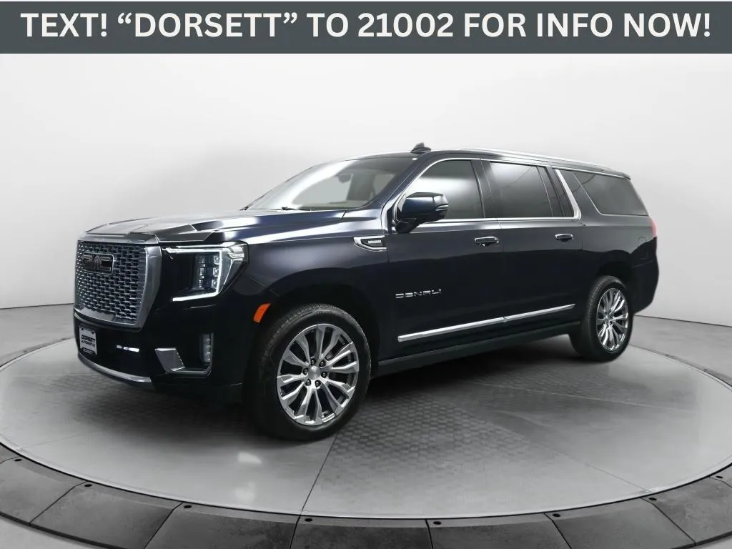 Blue 2024 GMC Yukon XL 1500 Denali for sale in Terre Haute, IN