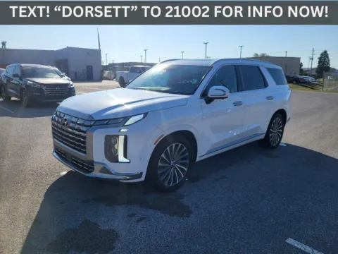White 2024 Hyundai Palisade Calligraphy for sale in Terre Haute, IN