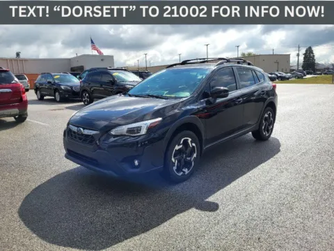 Black 2021 Subaru Crosstrek Limited for sale in Terre Haute, IN
