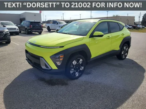 Yellow 2024 Hyundai Kona SEL for sale in Terre Haute, IN