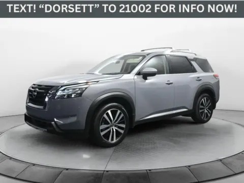 Gray 2025 Nissan Pathfinder Platinum for sale in Terre Haute, IN