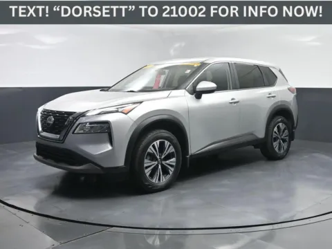 Silver 2023 Nissan Rogue SV for sale in Terre Haute, IN