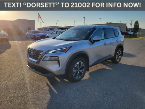 Silver 2023 Nissan Rogue SV for sale in Terre Haute, IN