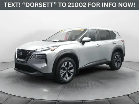 Silver 2023 Nissan Rogue SV for sale in Terre Haute, IN