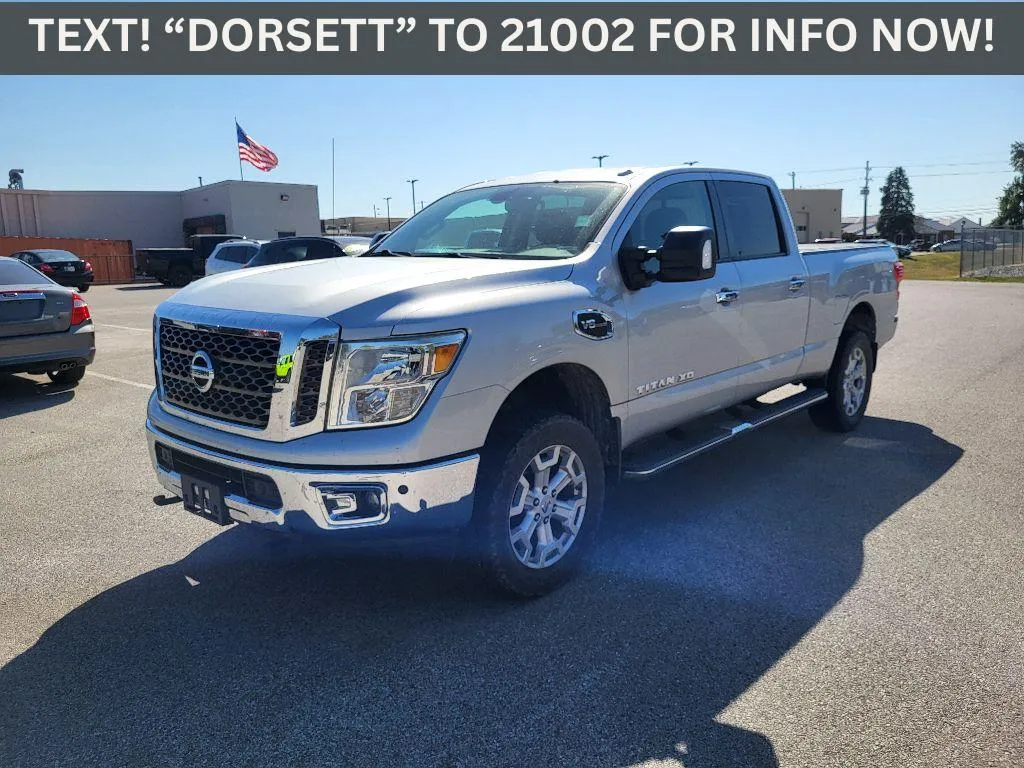 Silver 2017 Nissan Titan XD SV for sale in Terre Haute, IN