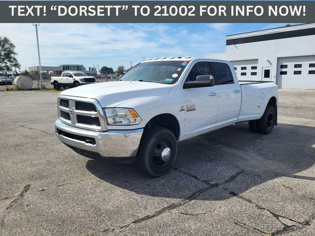 White 2018 Ram 3500 SLT for sale in Terre Haute, IN