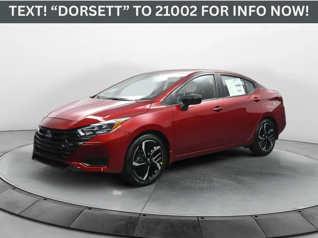 2025 Nissan Versa Sedan SR