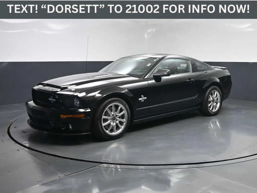 Black 2009 Ford Mustang Shelby GT500 for sale in Terre Haute, IN
