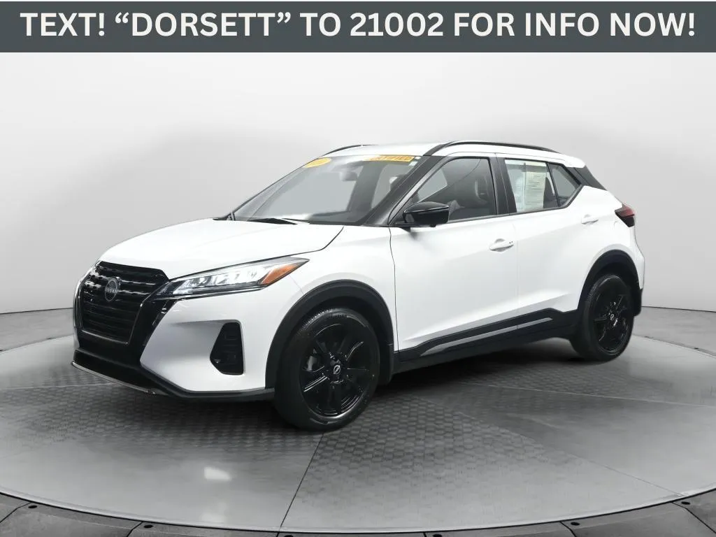 White 2024 Nissan Kicks SR for sale in Terre Haute, IN