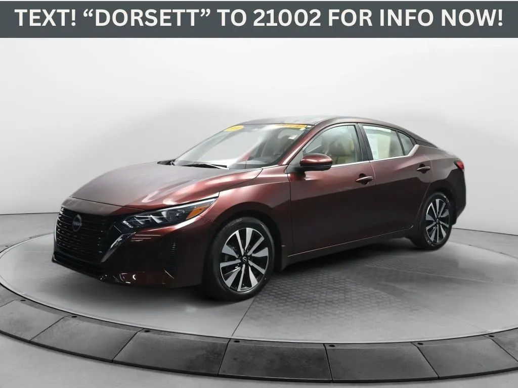 Red 2024 Nissan Sentra SV for sale in Terre Haute, IN