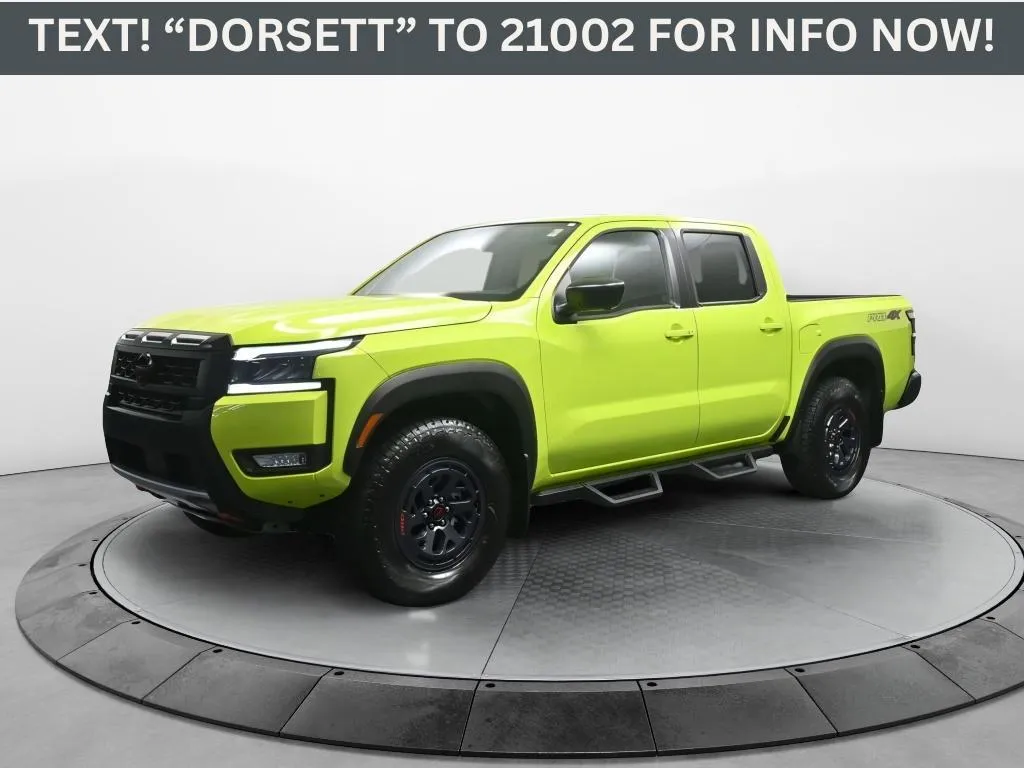 Yellow 2026 Nissan Frontier PRO-4X for sale in Terre Haute, IN