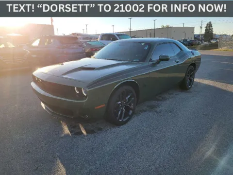 Green 2022 Dodge Challenger SXT for sale in Terre Haute, IN