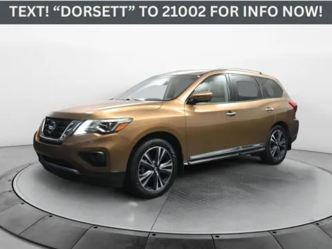 Tan 2017 Nissan Pathfinder Platinum for sale in Terre Haute, IN