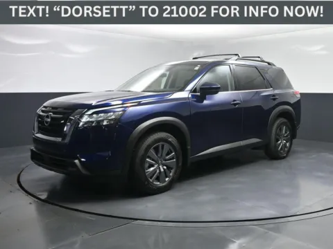 Blue 2025 Nissan Pathfinder SV for sale in Terre Haute, IN
