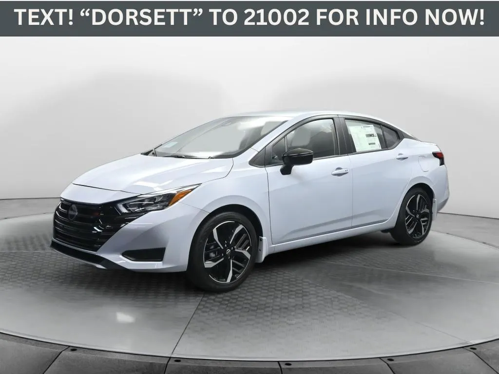 2025 Nissan Versa Sedan SR