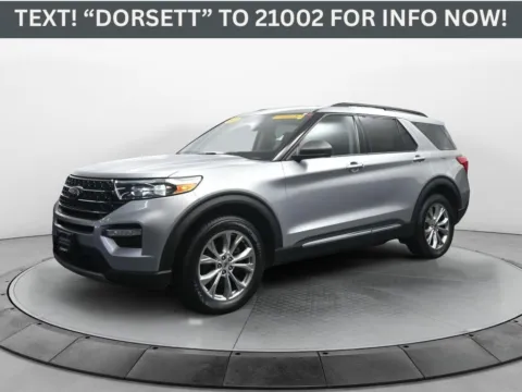 Silver 2020 Ford Explorer XLT for sale in Terre Haute, IN