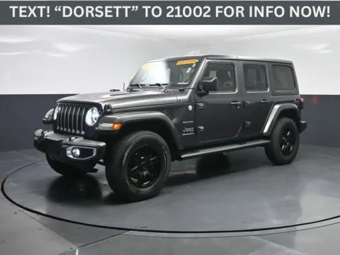 Gray 2023 Jeep Wrangler Sahara for sale in Terre Haute, IN