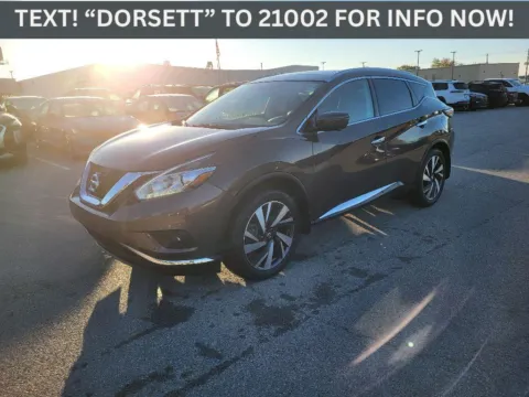 Brown 2017 Nissan Murano Platinum for sale in Terre Haute, IN