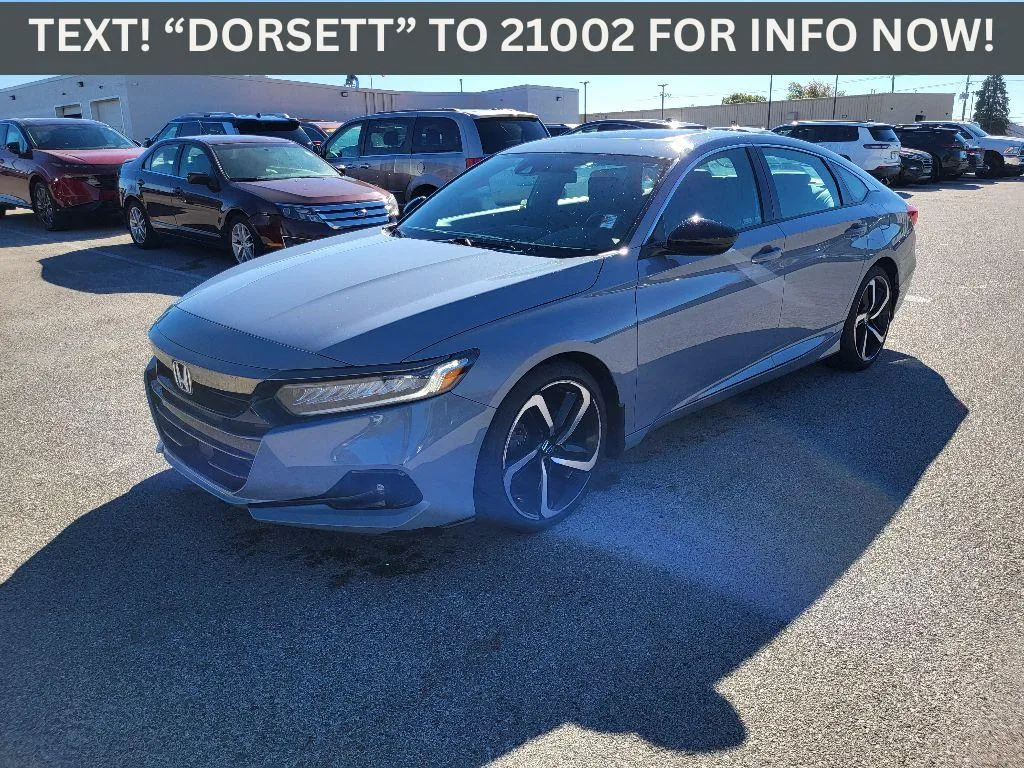 Gray 2021 Honda Accord Sport for sale in Terre Haute, IN