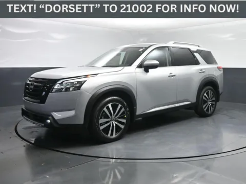 Silver 2025 Nissan Pathfinder Platinum for sale in Terre Haute, IN