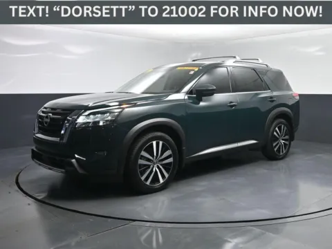 Black 2023 Nissan Pathfinder Platinum for sale in Terre Haute, IN