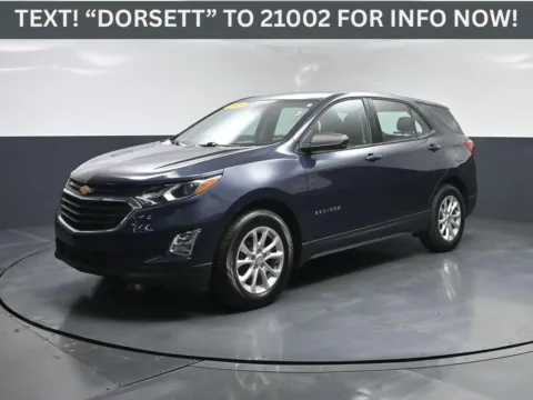 Blue 2019 Chevrolet Equinox LS for sale in Terre Haute, IN