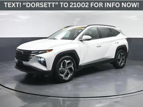 White 2024 Hyundai Tucson Limited for sale in Terre Haute, IN