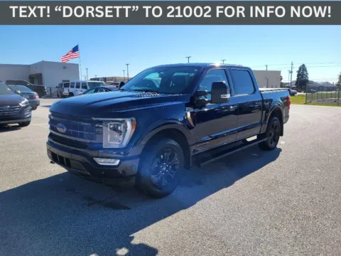 Blue 2023 Ford F-150 Platinum for sale in Terre Haute, IN