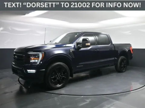 Blue 2023 Ford F-150 Platinum for sale in Terre Haute, IN