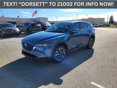 Blue 2022 Mazda CX-5 2.5 S Premium Package for sale in Terre Haute, IN