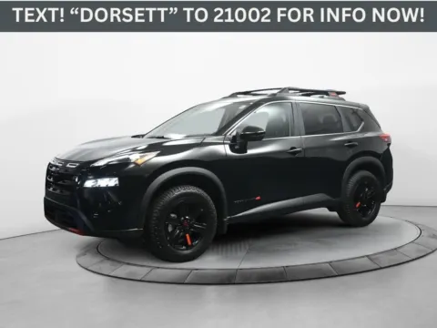 Black 2026 Nissan Rogue Rock Creek for sale in Terre Haute, IN