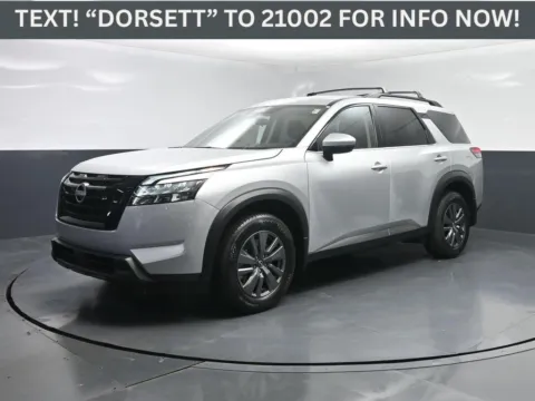 Blue 2025 Nissan Pathfinder SV for sale in Terre Haute, IN