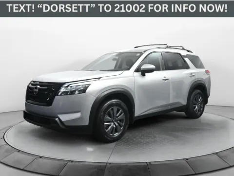 Blue 2025 Nissan Pathfinder SV for sale in Terre Haute, IN