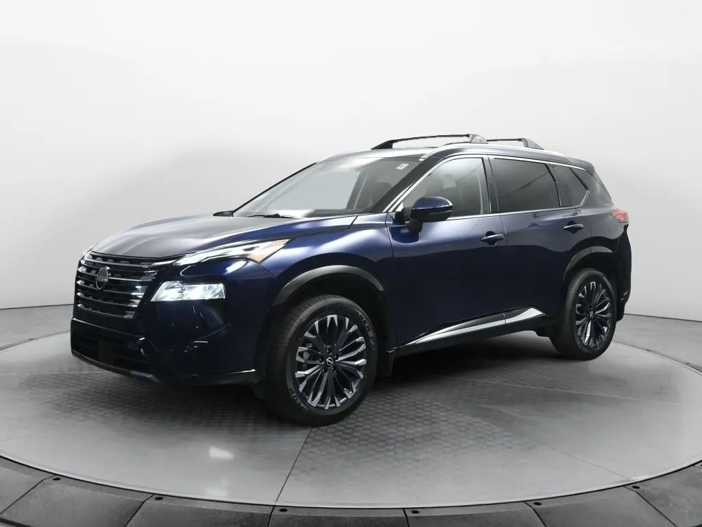 Blue 2026 Nissan Rogue Platinum for sale in Terre Haute, IN