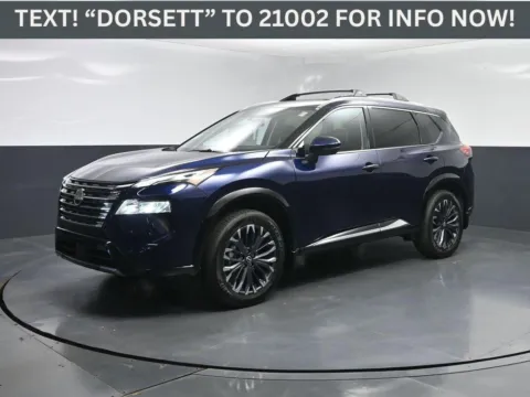 Blue 2026 Nissan Rogue Platinum for sale in Terre Haute, IN