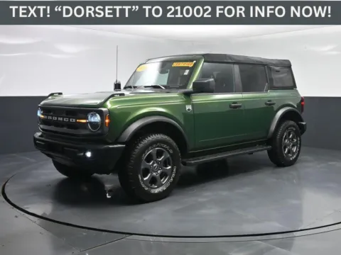 Green 2023 Ford Bronco Big Bend for sale in Terre Haute, IN
