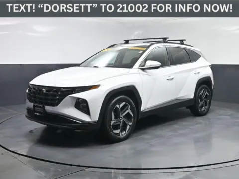 White 2022 Hyundai Tucson Hybrid Limited for sale in Terre Haute, IN