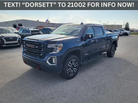 Blue 2019 GMC Sierra 1500 AT4 for sale in Terre Haute, IN