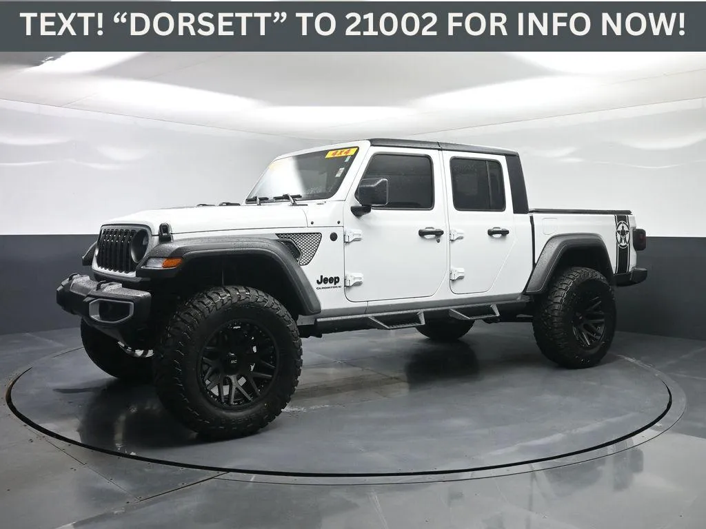 White 2025 Jeep Gladiator Sport for sale in Terre Haute, IN