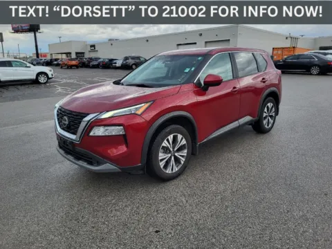 Red 2023 Nissan Rogue SV for sale in Terre Haute, IN