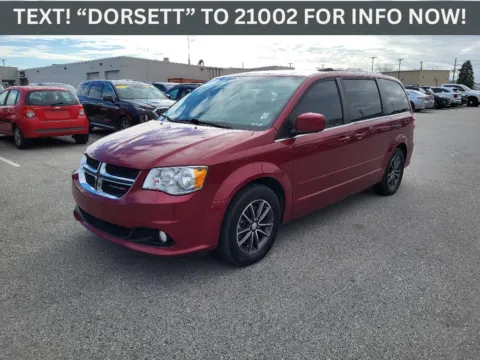 Red 2016 Dodge Grand Caravan SXT Plus for sale in Terre Haute, IN