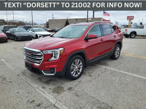 Red 2022 GMC Terrain SLT for sale in Terre Haute, IN