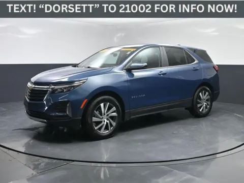 Blue 2024 Chevrolet Equinox LT for sale in Terre Haute, IN