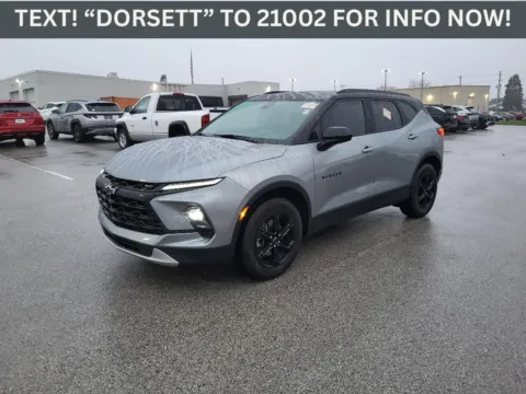 Gray 2024 Chevrolet Blazer LT for sale in Terre Haute, IN