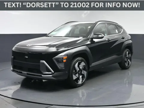 Black 2024 Hyundai Kona Limited for sale in Terre Haute, IN