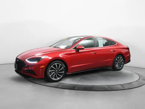 Red 2020 Hyundai Sonata Limited for sale in Terre Haute, IN