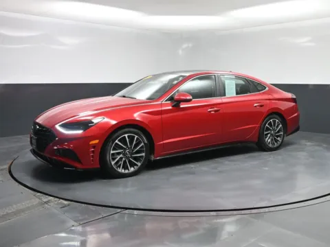 Red 2020 Hyundai Sonata Limited for sale in Terre Haute, IN