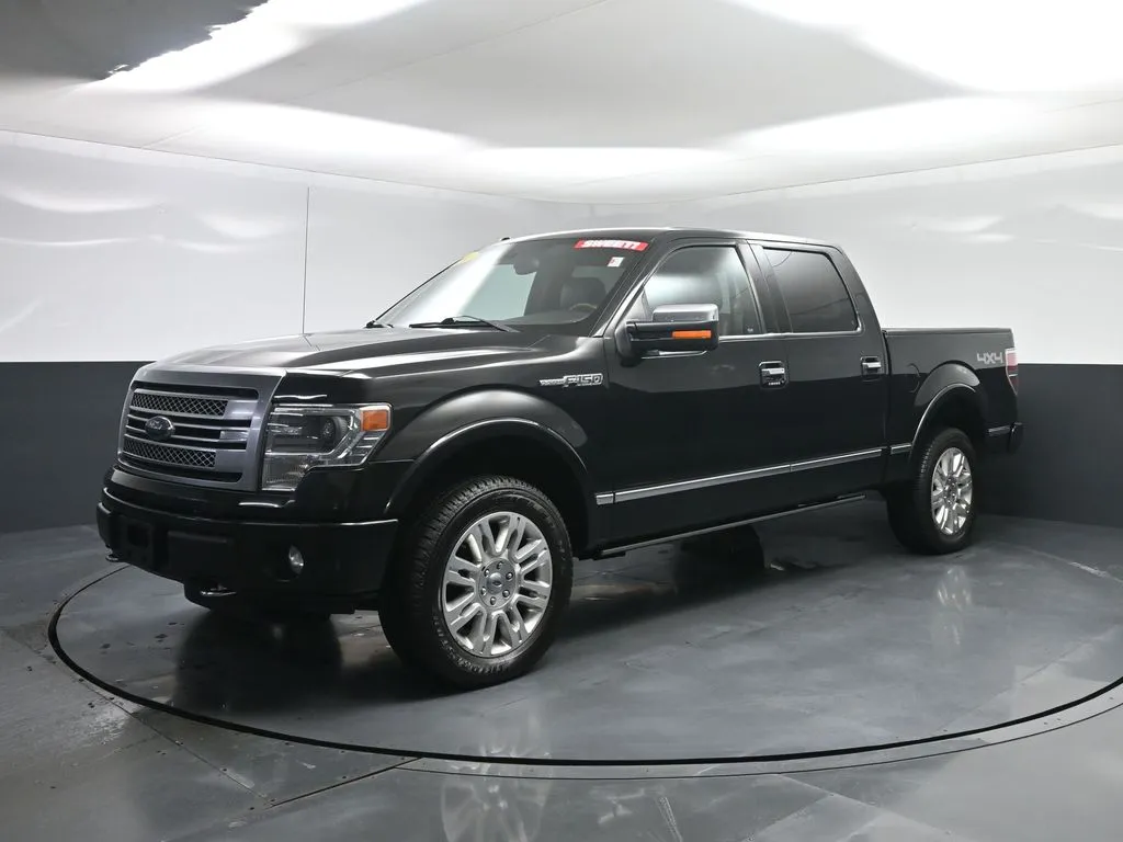 Used 2014 Ford F-150 Platinum with VIN 1FTFW1EF9EFB39060 for sale in Terre Haute, IN