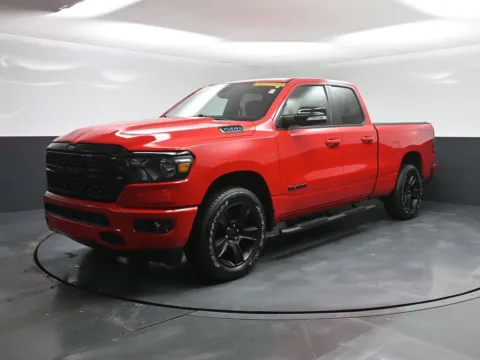 Red 2022 Ram 1500 Big Horn for sale in Terre Haute, IN