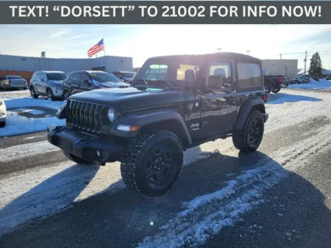 Black 2018 Jeep Wrangler Sport for sale in Terre Haute, IN